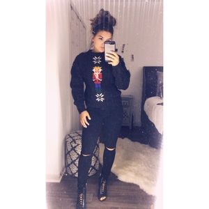 Vintage Christmas Wool Sweater